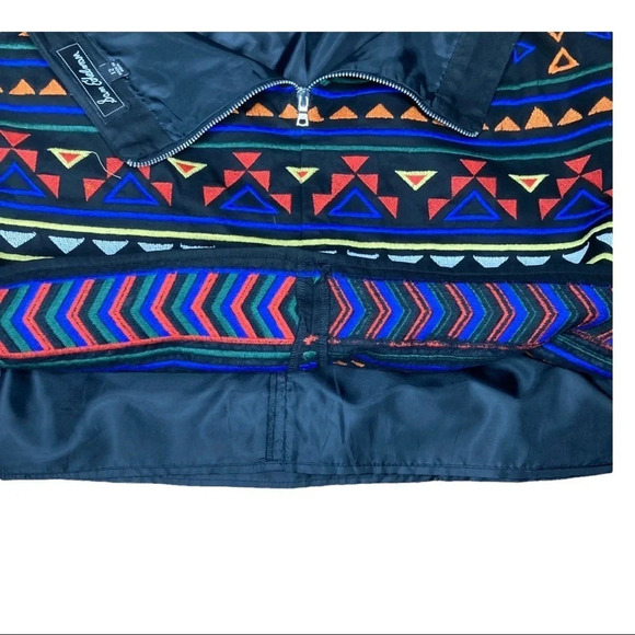 Sam Edelman Aztec Beaded Print Skirt  Sz: 12 - Picture 3 of 10